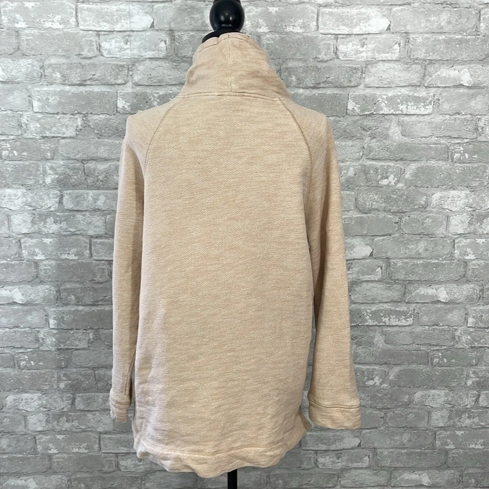 J.Crew Cotton Turtleneck Tunic Sweatshirt
